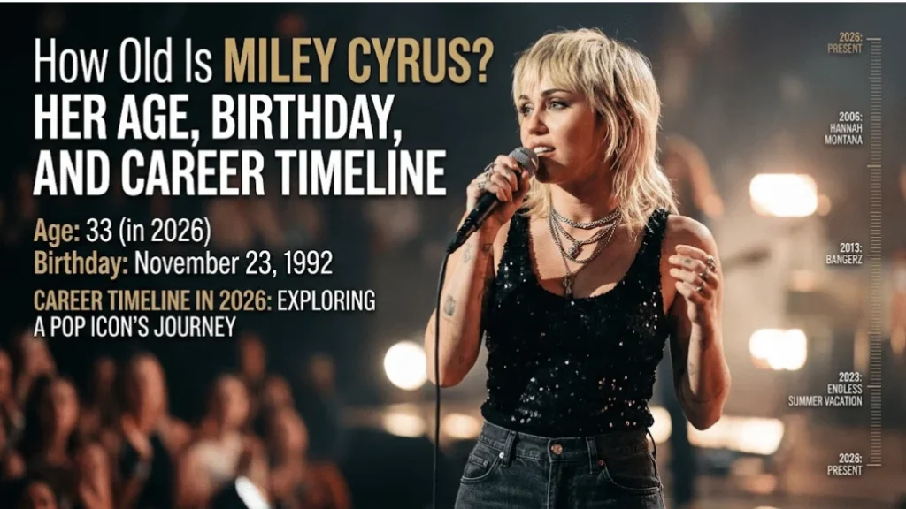 How Old Is Miley Cyrus? Age, Birthday and Career